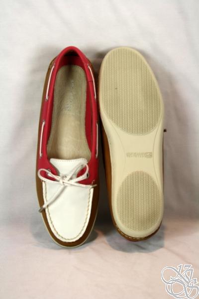 Sperry Women Boat Shoes on Sperry Top Sider Montauk Tan Pink Womens Boat Shoes   Ebay