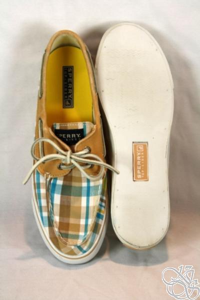 Sperry  Sider Bahama Boat Shoe on Sperry Top Sider Bahama Camel Plaid   Camel Boat Shoes   Ebay