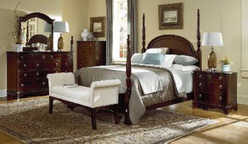 Broyhill Bedroom Furniture on Broyhill Furniture Ferron Court King Poster Or Queen Panel Bedroom Set