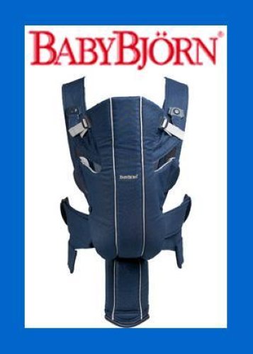 BABY BJORN MOBILITY BABY CARRIER ACTIVE Sporty blue