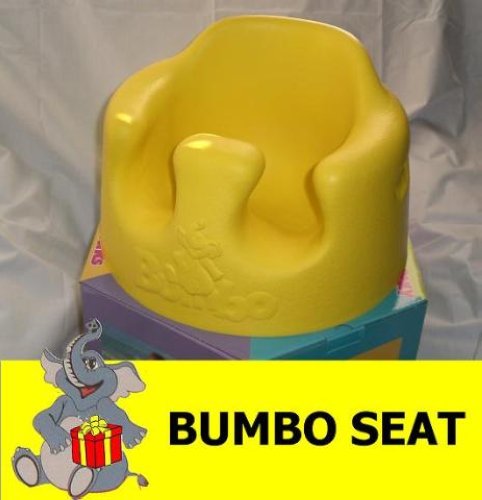 Bumbo Baby Infant Seat High Chair Sitter Yellow New
