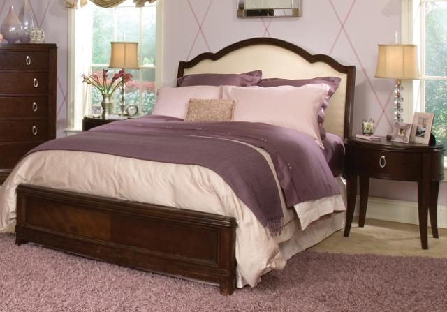 Glamour Girl Twin Platform Fabric Bed * Youth Furniture