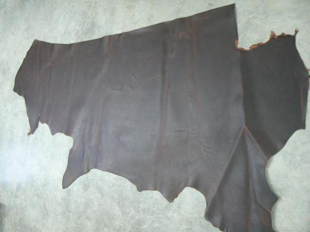 22 BROWN Cow hide Leather Guy 5-6 oz hides