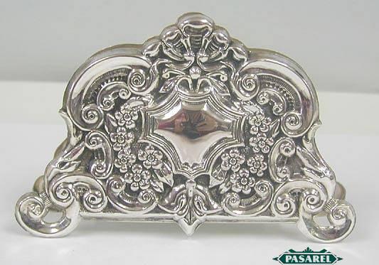 Fabulous Sterling Silver Napkin Holder MUST SEE!