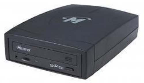 Memorex External 52x CD Burner USB 2.0 CD-RW CDRW Drive