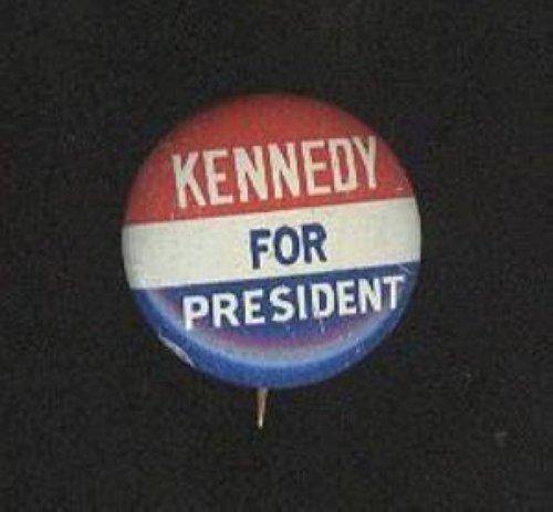 1960 John F Kennedy for President Campaign Button