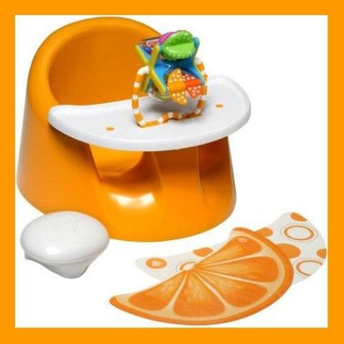 Prince Lionheart BebePod Plus Baby Seat Orange Bebe Pod
