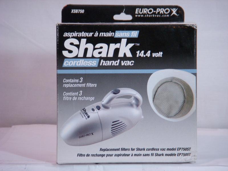 SHARK XSB750 EURO-PRO EP750 DUST CUP FILTERS