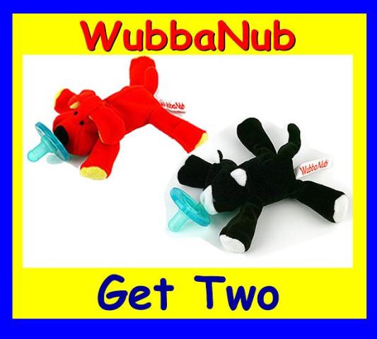 WubbaNub Wubba Nub 2 Pacifier Toy Dog & Cat