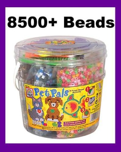 PERLER BEADS Pet Pals 8500+ Bead Bucket NEW