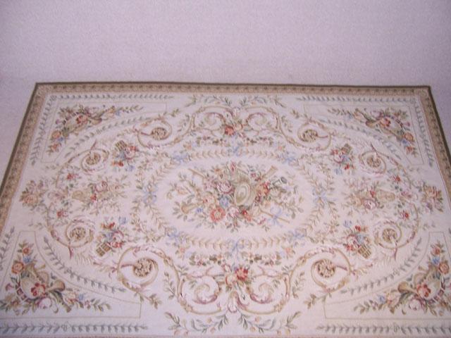6x9 RARE Elizabeth Bradley Needlepoint WOOL Area Rug