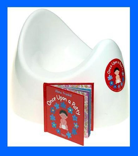 NEW Once Upon a Potty Boy Book Training Toilet Seat Set