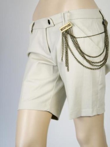 MORPHINE GENERATION, WOMENS SHORTS, NATURAL, SIZE 8