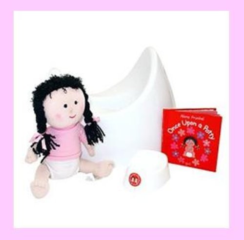 NEW Once Upon a Potty+Book+Doll Girl Training Set Seat