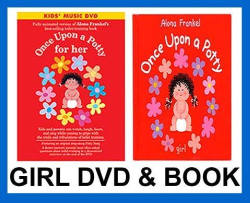 NEW Once Upon a Potty Girl Book + DVD Training Set