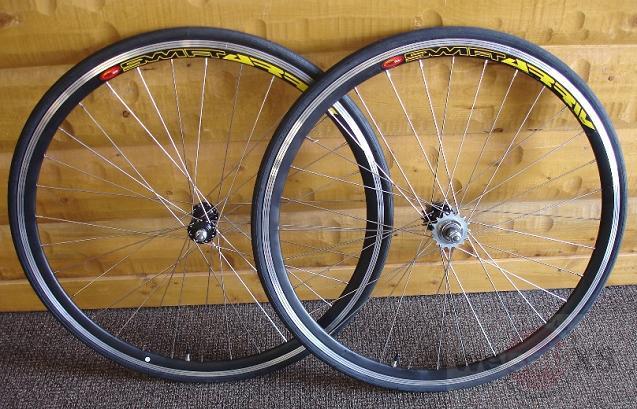 Arriv Swift Deep V Road Bike Wheel Set 700c OLW135/100 15mm 24S 7 Speed Charity!