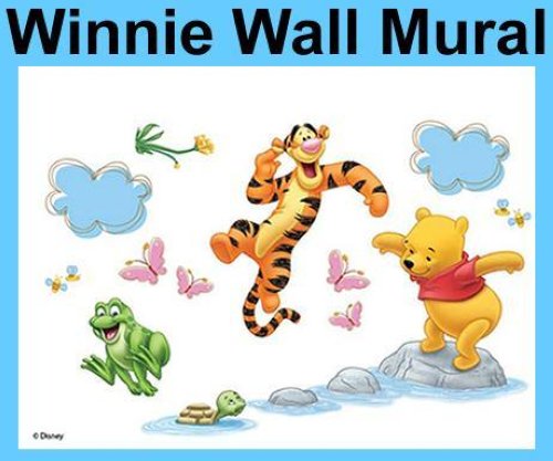 Winnie the Pooh LARGE WALL MURAL Sticker Decal Decor