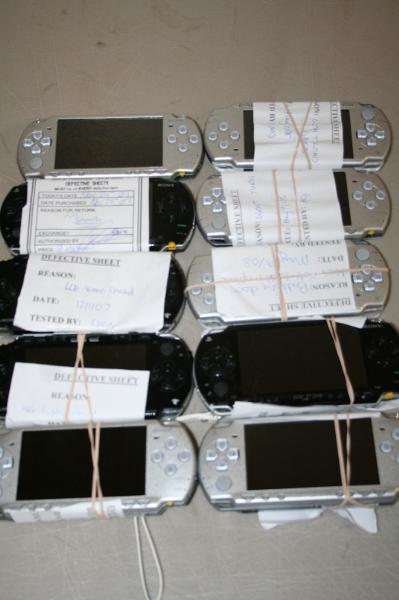 Lot Defective PSP Playstation Portable Systems Broken