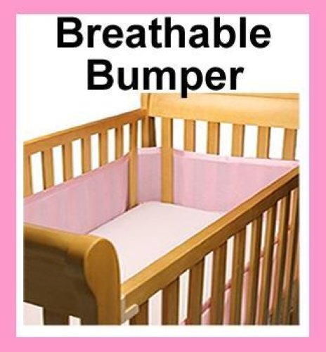 BREATHABLEBABY Crib BUMPER Breathable Baby Safety SIDS