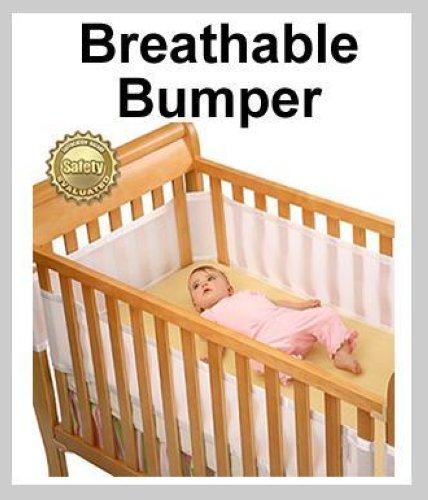 BREATHABLEBABY Crib BUMPER Breathable Baby Safety SIDS