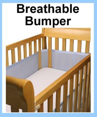 BREATHABLEBABY Crib BUMPER Breathable Baby Safety SIDS