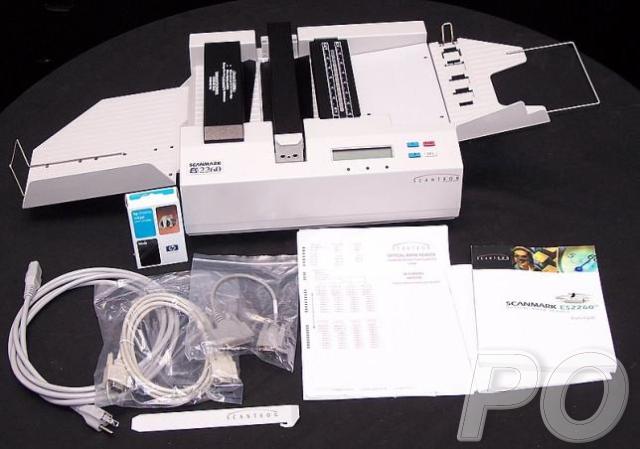 SCANTRON SCANMARK ES2260 OPTICAL MARK READER OMR TEST