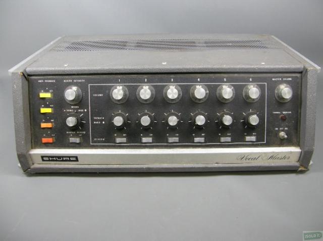 Vintage Shure Vocal Master Control Console M# VA 300-C