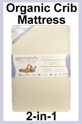 Naturepedic CRIB MATTRESS ORGANIC Cotton 2in1 ULTRA 252