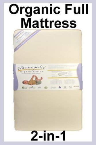Naturepedic FULL MATTRESS ORGANIC Cotton 2in1 ULTRA 660