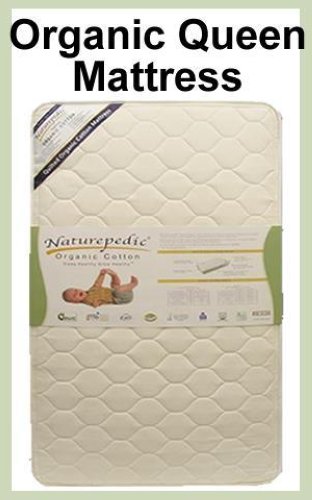 Naturepedic QUEEN MATTRESS ORGANIC DELUXE 650 QUILTED