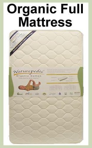 Naturepedic FULL MATTRESS ORGANIC Cotton DELUXE 660 QLT