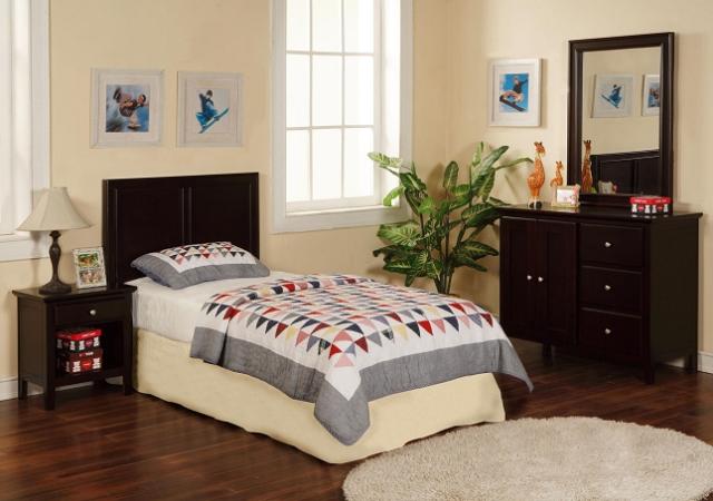 Merlot Twin Youth / Kids Bedroom Furniture Set ~ SALE