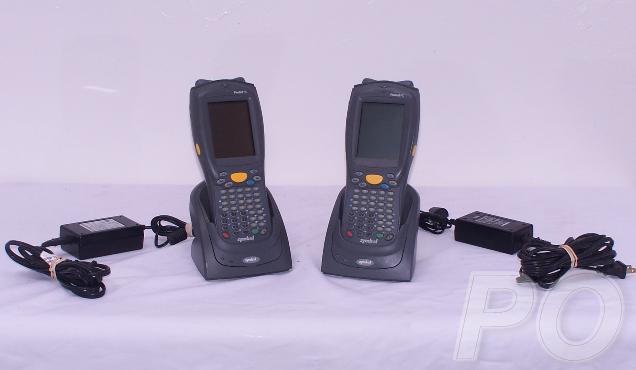 LOT 2 SYMBOL HANDHELD BARCODE SCANNERS P/N PDT8146