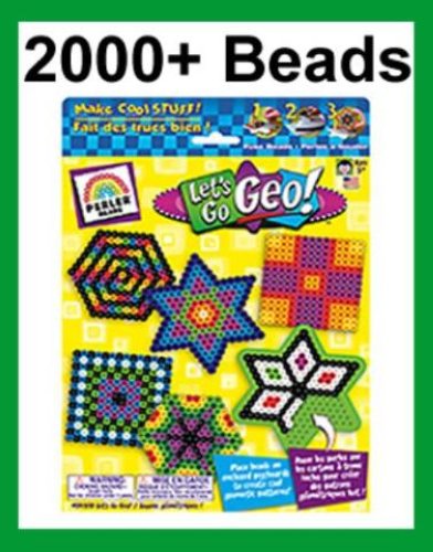 PERLER BEADS Go Geo 2000 Bead Geometric Shape Gift Box