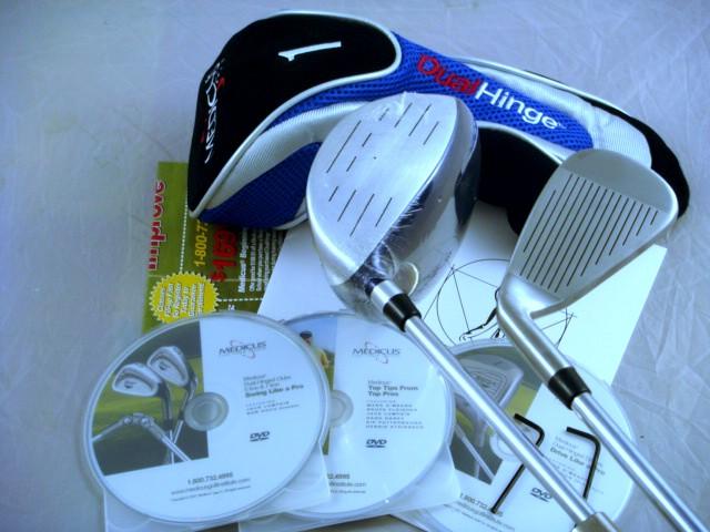 NEW MEDICUS GOLF 2008 DUAL 460CC DRIVER & 5 IRON COMBO
