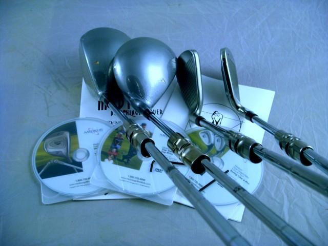 NEW MEDICUS DUAL HINGE 2008 7 IRON AND DRIVER COMBO RH