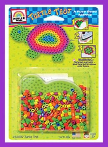 PERLER BEADS Turtle Trot Fuse Bead Activity Starter Kit