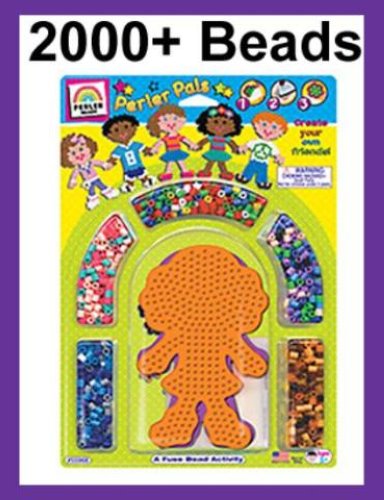 PERLER BEADS Pals Boy & Girl 2000+ Bead Art Blister Kit