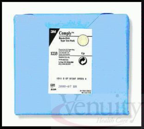 3M 1233 COMPLY BOWIE-DICK TYPE TEST PACKS CS/30