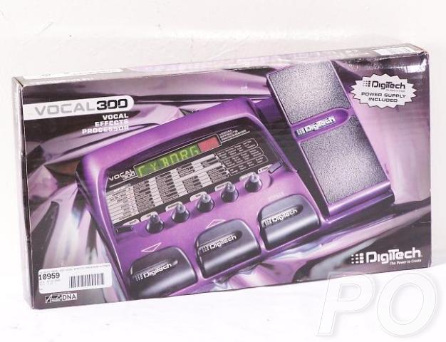 DIGITECH VOCAL 300 VOCAL EFFECTS PROCESSOR EXPRESSION