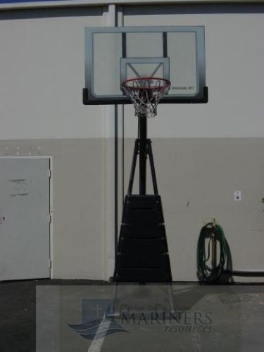 REEBOK 54" Acrylic PORTABLE HOOP GOAL Basketball System
