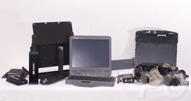 PANASONIC TOUCHSCREEN CF-VDL02 KEYBOARD CF-VKBL02 W/DOC