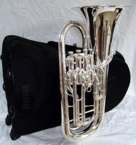 BARRINGTON 4 VALVE SILVER EUPHONIUM BRAND NEW