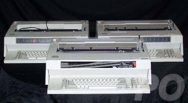 3- IBM LEXMARK WHEELWRITER TYPEWRITERS 15 & 70