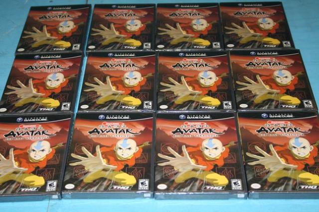 Lot Avatar The Last Airbender Nintendo Gamecube Games