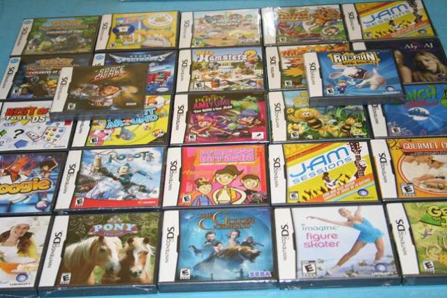 Lot Nintendo DS Lite Girls Games New Used Pokemon