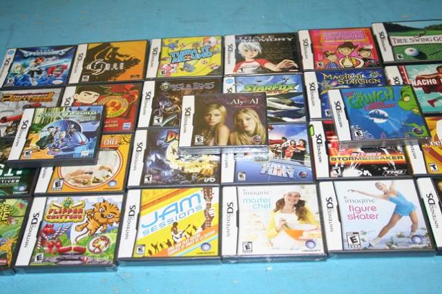 Lot Nintendo DS Lite Games New Used Spectrobes Devilish
