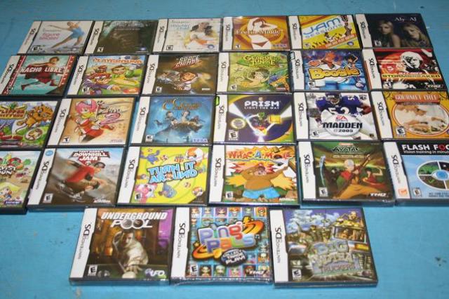 Lot Nintendo DS Lite Games New Used Nacho Libre Boogie