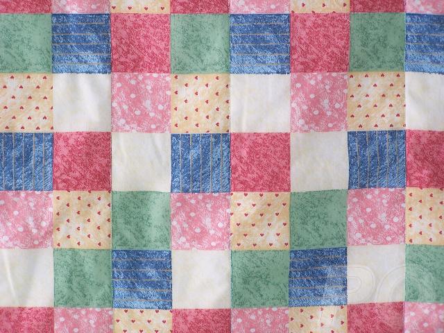 NEW HANDMADE TODDLER BLANKET / QUILT AUTUMN WINTER COL