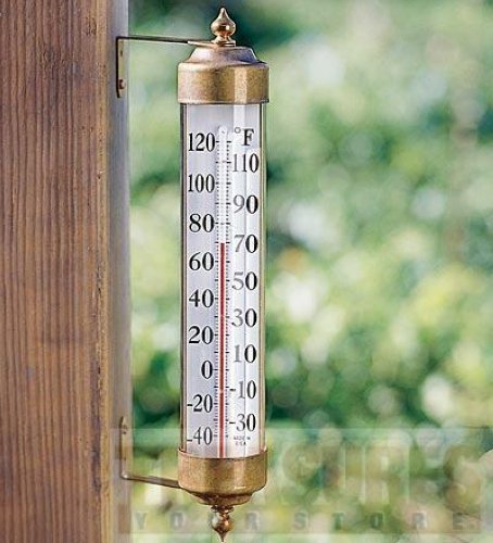 ACCURITE OUTDOOR THERMOMETER WEATHERED COPPER NIB